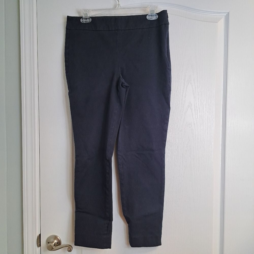 Talbots Navy Ankle Pants Chatham